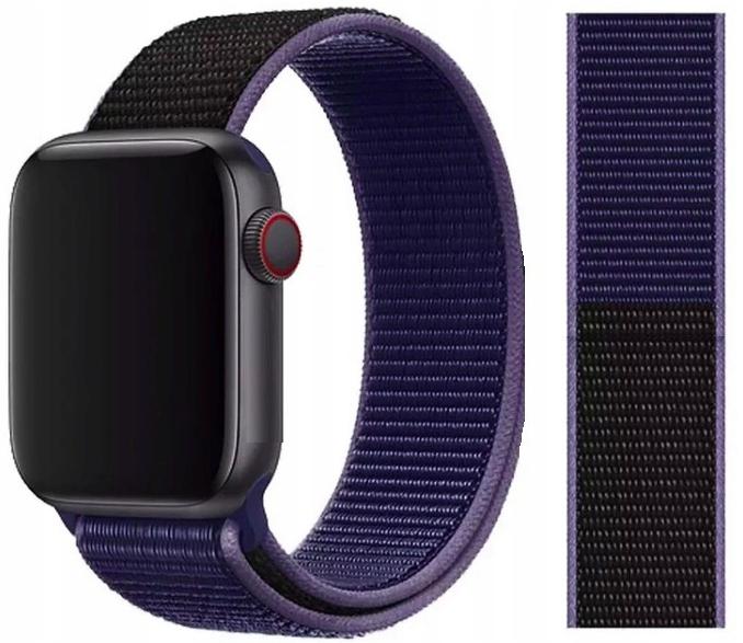 Strap For Apple Watch 1/2/3/4/5/6/7/8/9/Se 38/40 Navy Blue Material