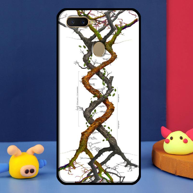 Science DNA Chemistry Case For Oppo A16 A76 A96 A58 A78 A98 A5 A9 A91 A15 A17 A77 A52 A72 A74 A94 A54S A57S Cover