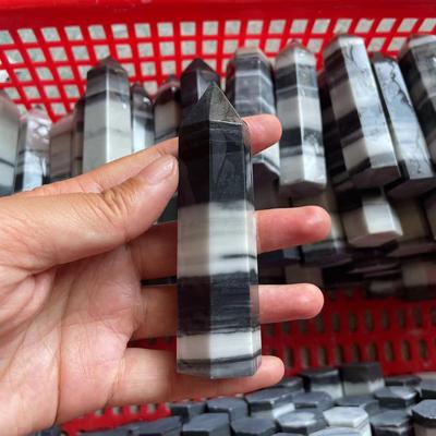 Natural Taiji Jade Crystal Point Polished Tower Healing Reiki Home Meditation Decoration Gifts Rare Energy Wand Fengshui Collect