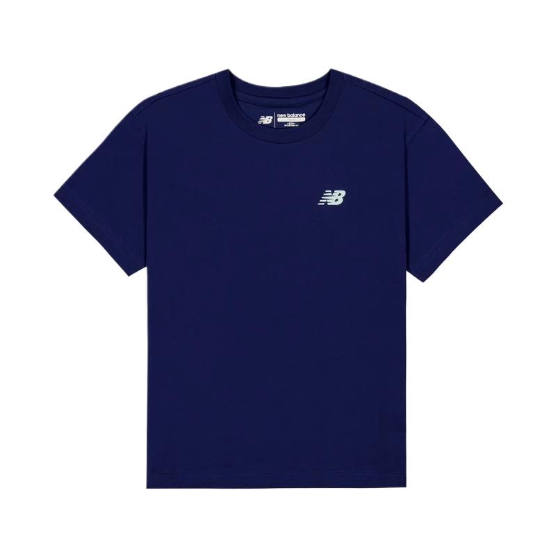 

New Balance T Shirt Marine Blue Children Aged 3 7 Years Old 7EF2S023-NV 7EF2S023 120