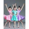Costume Competition Uniform Kids Clothes Children Clothing Latin Dance Wear Fringe Skirt Latin Dance Dress Stage Performance