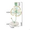 Candlestick Base Tealight Candelabras Mantel Taper Candles Holders for Prayer Home Room