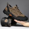 Fashion Genuine Leather Men's Casual Shoes Outdoor Sneakers Non-Slip Sports Hiking Footwear Leisure Walk Male Treking Footwear Trainers