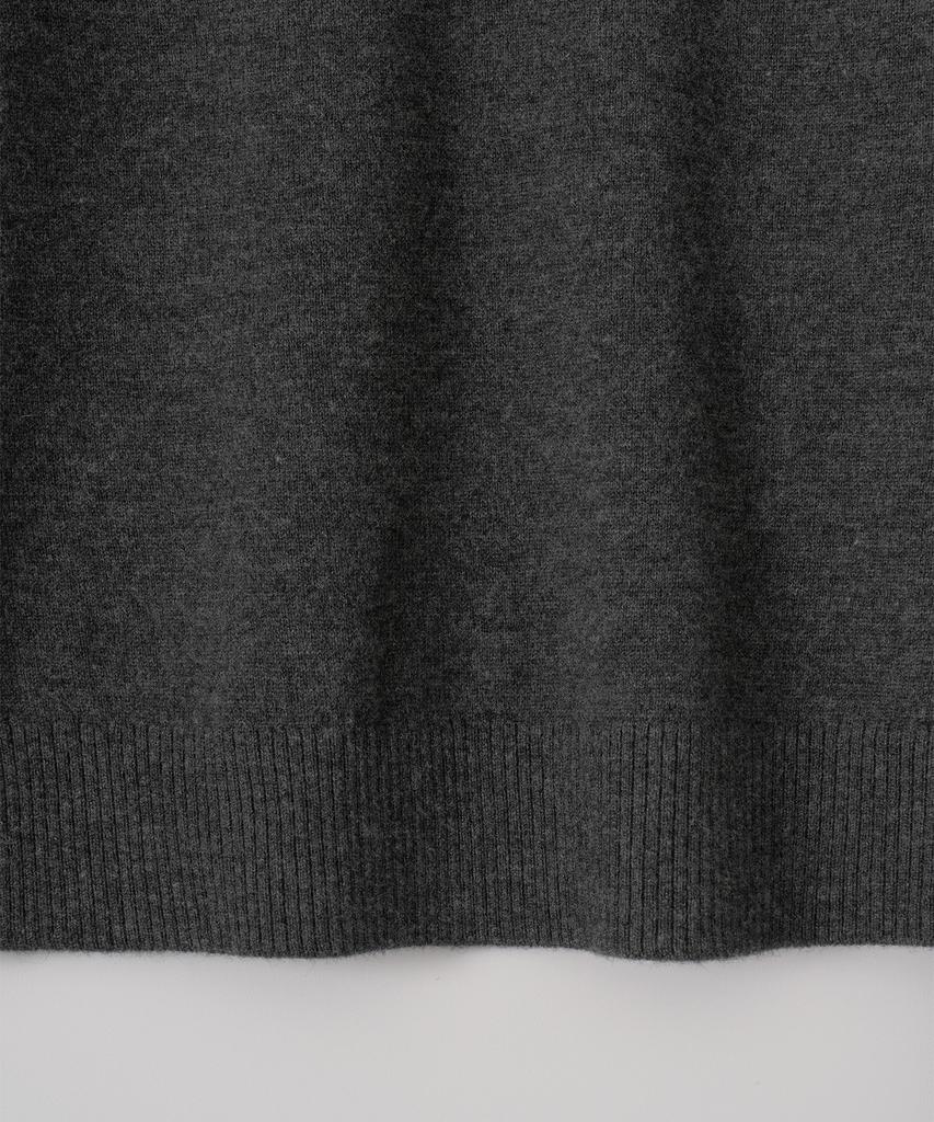 ANOTHER OFFICE WOMEN W. Libre Wool Basqueshirt (Charcoal)