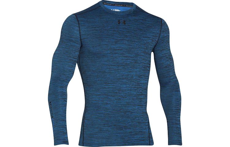 Under Armour ColdGear Fitness Clothing Men s Blue Moderate 1265655-405 S