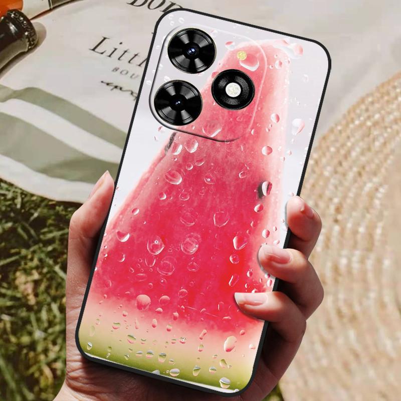 For Infinix Hot 40 Case Hot40 Pro Luxury Phone Silicon Back Cover For Infinix Hot 40 Pro / Hot 40i Cases Protective Shell Capas