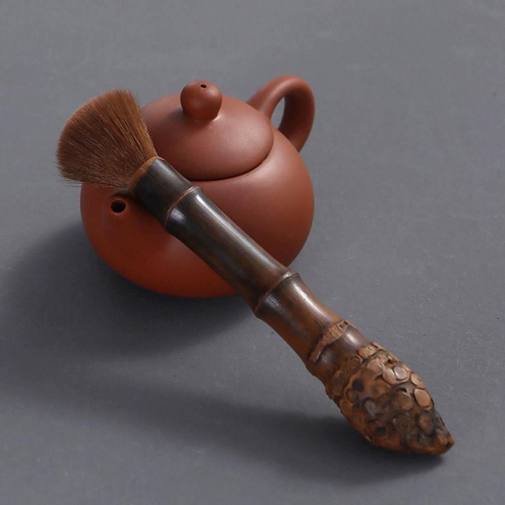 

Chinese Style Teaware Cleaning Brush Vintage Tea Brushes Household Style A