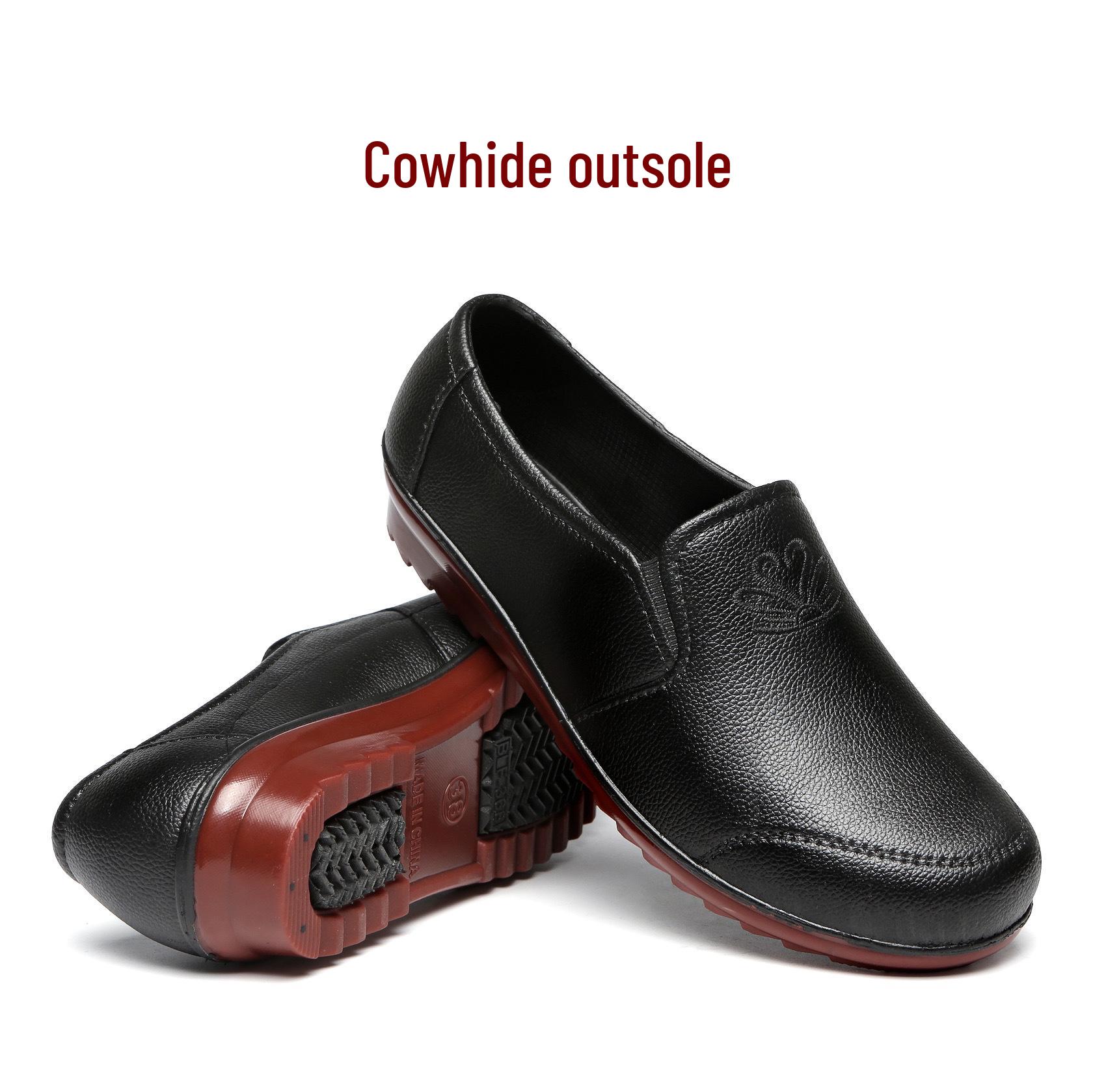 

Женские повседневные непромокаемые ботинки 2024 года с нескользящей подошвой: Водонепроницаемая резина, Толстая подошва, Дизайн с коротким голенищем Size 41