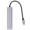 5 In 1 Type C Hub Adapter USB and 4K HD Multimedia Interface Splitter Portable Expander Compatible with Laptop Display