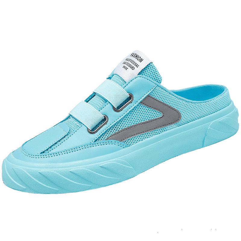 2025 Summer New Men's Breathable Thin Odor-Resistant Mesh Sports Casual White Sneakers Perforated Trendy Shoes