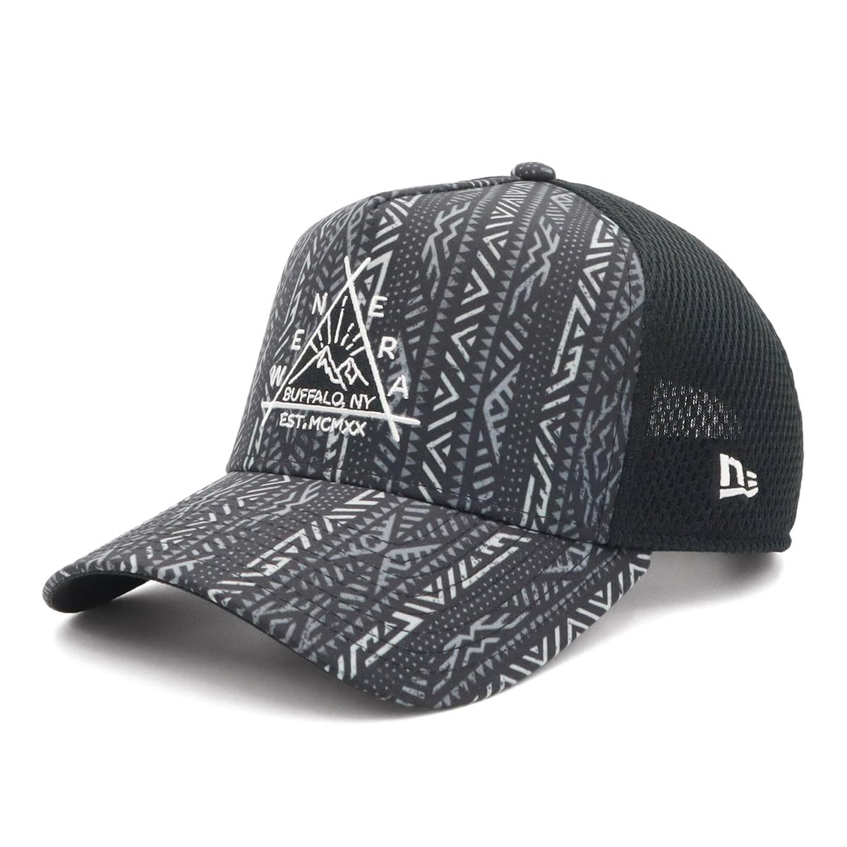 

New Era Outdoor Mesh Cap 9FORTYA-Frame Cotton Print FREE OD 940AFTR TRIANGLE MTN TRBCAMO 14392226 NER36O1657