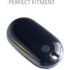 Car Key Fob Cover Case Compatible With Mercedes Benz C E S GLC CLE EQE EQS 300 350 450 500 560 580 AMG Transparent Black