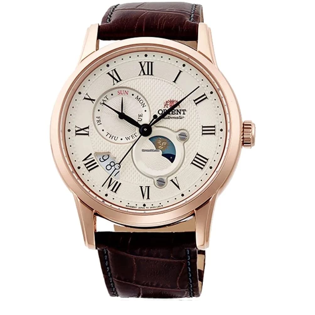 

ORIENT Overseas SUN MOON Mechanical Automatic Winding manual [ORIENT] Watch, Model, & (with winding) RA-AK0007S10B Men s