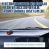 Lightweight Portable Mini De Icer for Quick Vehicle Snow and Ice Removal Storage Friendly Design Ice Clearance Device