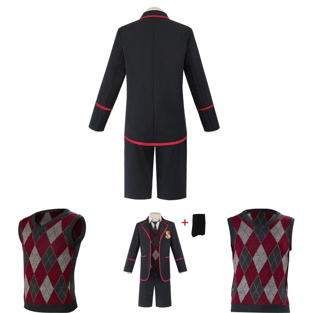 The Umbrella Academy Cosplay Costume With Comfortable Cotton Blend Material For Halloween