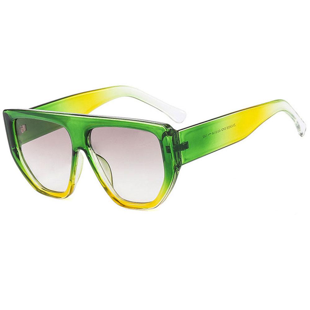 New Retro Oversized Punk Sunglasses Men Women Luxury Brand Designer Gradient Sunshade Glasses Popular UV400 lentes de sol mujer