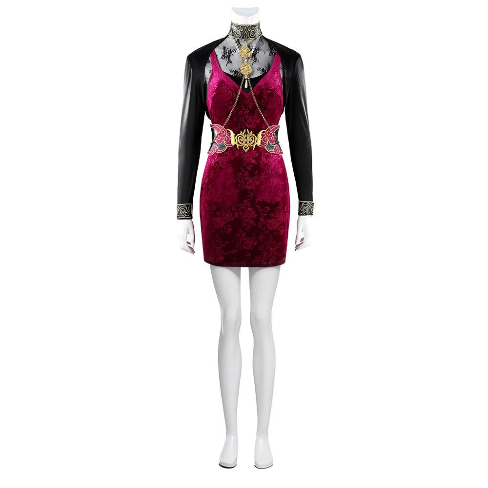 Resident Evil Ada Wong Cosplay Velvet