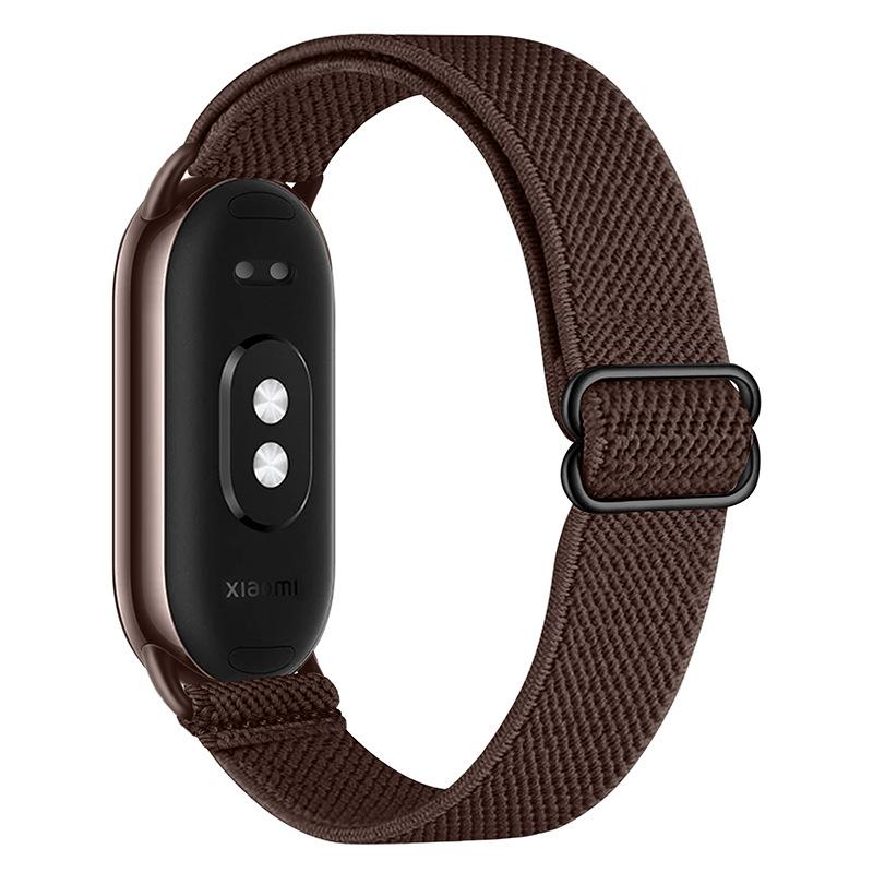 Braided Strap for Xiaomi Mi Band 8 Elastic Nylon Solo Loop Adjustable Watchbands Replacement Correa Bracelet for Miband 10/9/8