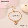 GEMCHIC Women's Bohemian Summer Beach Bracelet Set - Starfish, Flower & Ice Cream Charm Anklets