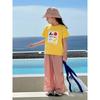 Children's Clothing Summer Kids Cartoon Fruit Pure Cotton Short-Sleeve T-Shirt Korean Style Small and Medium-Sized Children's Girls' Baby Clothes Ins