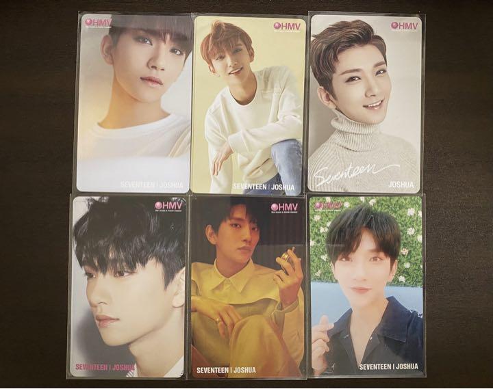 

[USED] SEVENTEEN Joshua HMV Trading Card