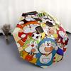 1pc Doraemon Series Automatic Umbrella Design, Cute Cartoon Pattern, Portable Outdoor Umbrella, Perfect, Holiday Gift for Disney fans.G025