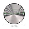 Safety Traffic Road Mirror 30cm Convex Driveway Mirror Round Fish Eye Mirror Wide Angle Driveway Mirror For Blindspots