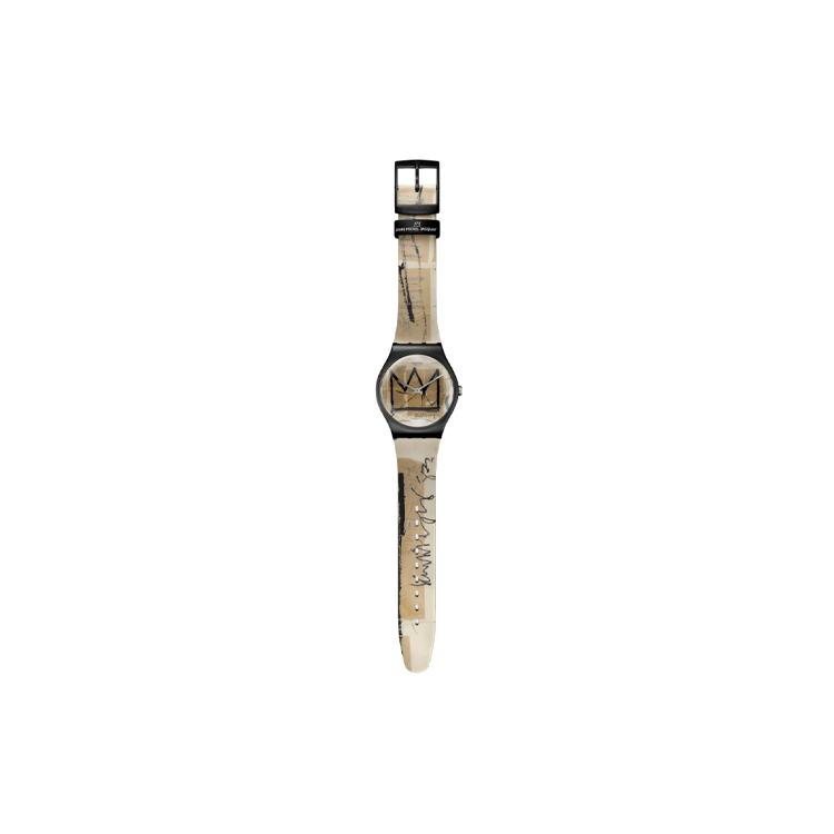 SWATCH Unisex 41mm Coffee Watch SUOZ355 SUOZ355