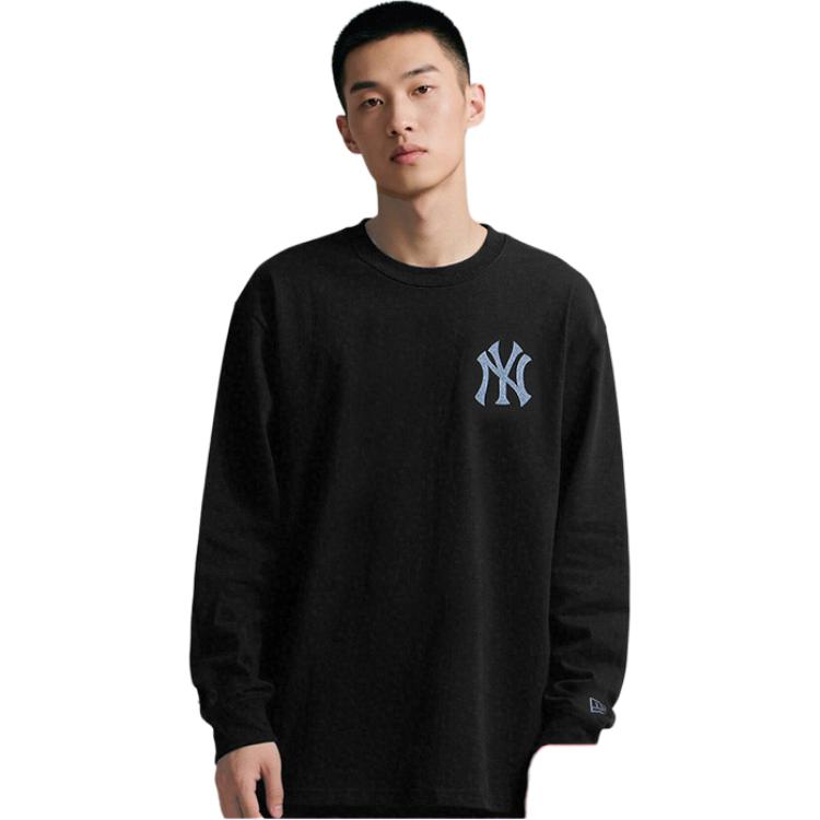 New Era × MLB New York Yankees Crew Neck Long Sleeve Comfortable Breathable T-Shirt Unisex Tops 14701328