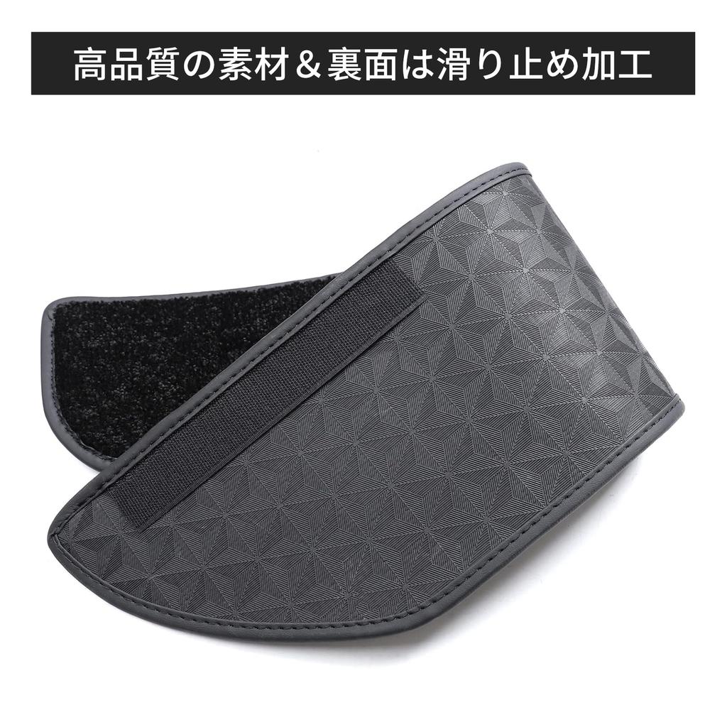 for Toyota ALPHARD Vellfire 30 Series Non-Slip Front Rear Door Pedal Carpets Protective Floor Mats Car Interior Accessories