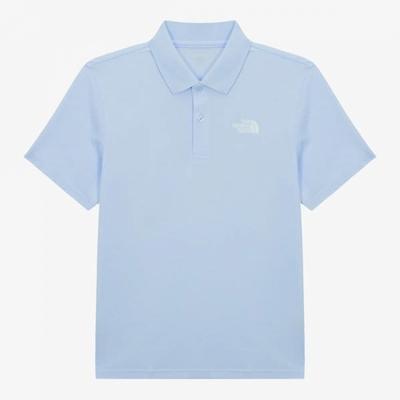 Men S Coolmax Prime Short Sleeve Polo Baby Blue nt7pS03d