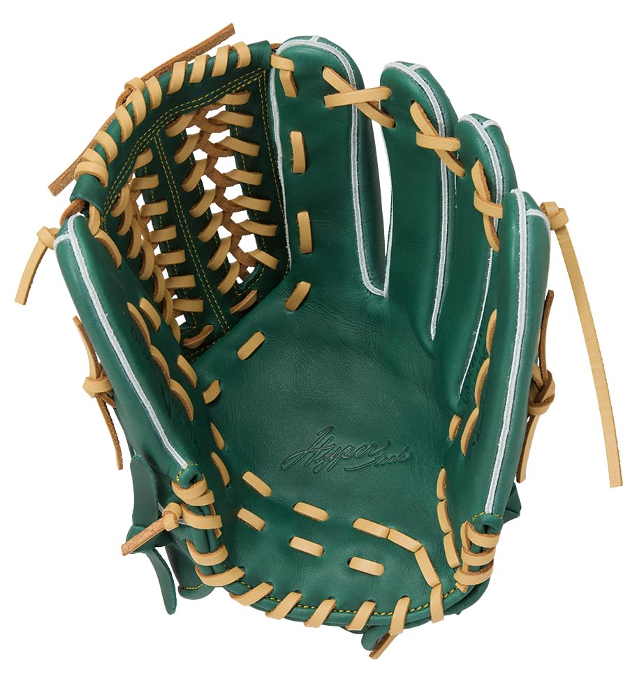 Rawlings HYPER TECH R2G GR5FHTN65 Baseball Dark Throw Glove, Soft, All-Around, Green, 11.75 Inches, Right-Handed