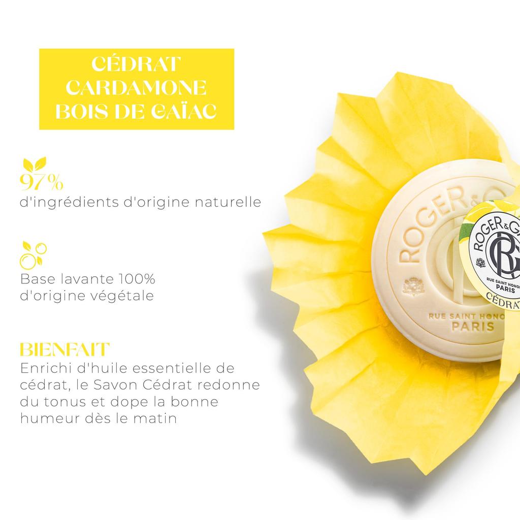 ROGER GALLET Savon 100g & Parfumé Cédralet