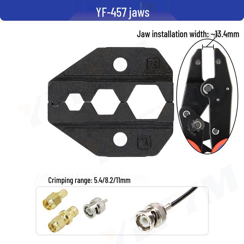 YF Electrician Hand Tool: Crimping Pliers Head for Cold Press Terminals