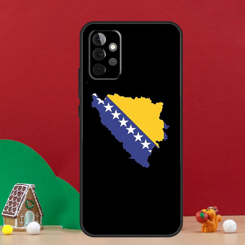 Bosnia Flag Case For Samsung Galaxy A36 A56 A06 A13 A53 A32 A12 A22 A52 A35 A17 A16 A55 A15 A54 A34 A14