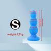 Oversized Alien Silicone Anal Plug - Extra Thick Large Dildo for Men Women, BDSM Backdoor Stretching Adult Sex Toy