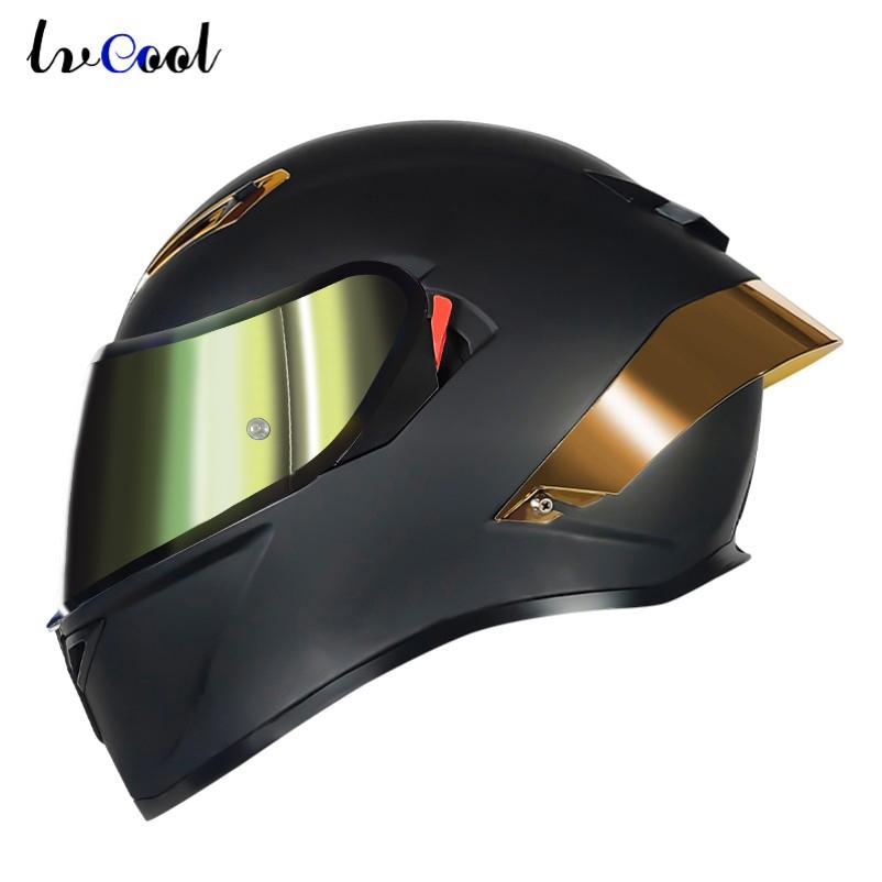 

Мотошлемы-интегралы высшего качества, унисекс, ABS, для мотокросса, ударопрочные, каско с двойным визором, сертифицированы DOT, заводская цена XXL