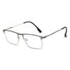 Men's Ultra-Light Blue Light Blocking Glasses with Color-Changing, Full-Frame Flat Lenses – Compatible with Migraine and Myopia Lenses.