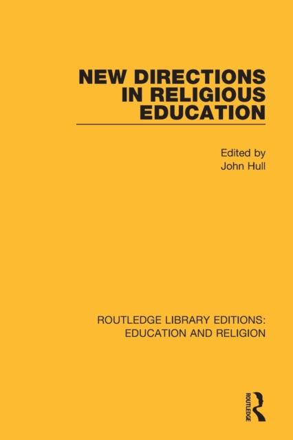 Kniha New Directions In Religious Education