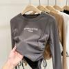 Spring Autumn Children Casual T-shirt Girls' T-Shirt Cotton Tee Girls Long Sleeve Tops Clothes