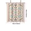 1Pc Colorful Insect Printed Waterproof Shower Curtain Partition Privacy Hanging Curtain, With 12 Hooks, Easy To Install