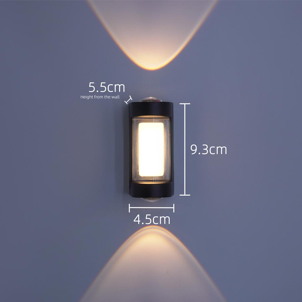Xiaomi Nordic Aluminum Wall Lamp Modern Style indoor Wall Light IP65 Waterproof Up Down Corridor Lights for Home Stairs Bedroom Bedside