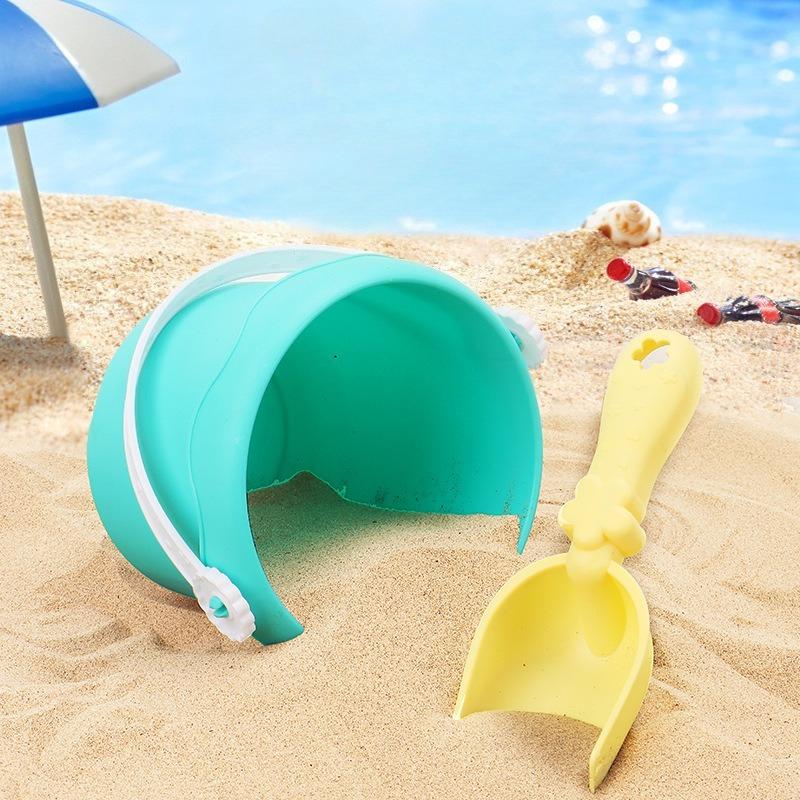 24PCS Beach Toys Sand Toys Set Kids Sandbox Toys Water Wheel Beach Tool Kit Bucket Watering Can Dump Truck Molds for Toddlers
