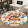 Paw Patrol: Heroic Rescue Round Rug for Livingroom,Bedroom, Palyroom, Chair Rug, Area Rug, Circle Carpet, Fan Christmas Gift