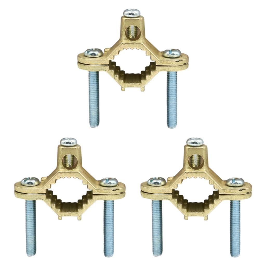 Ground Clamp Hardware 1/2" to 1" Wire Clamp Accessories Grounding Connector