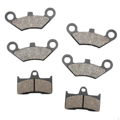 3 Pairs Front Brake Pads ATV Motorcycle Accessory