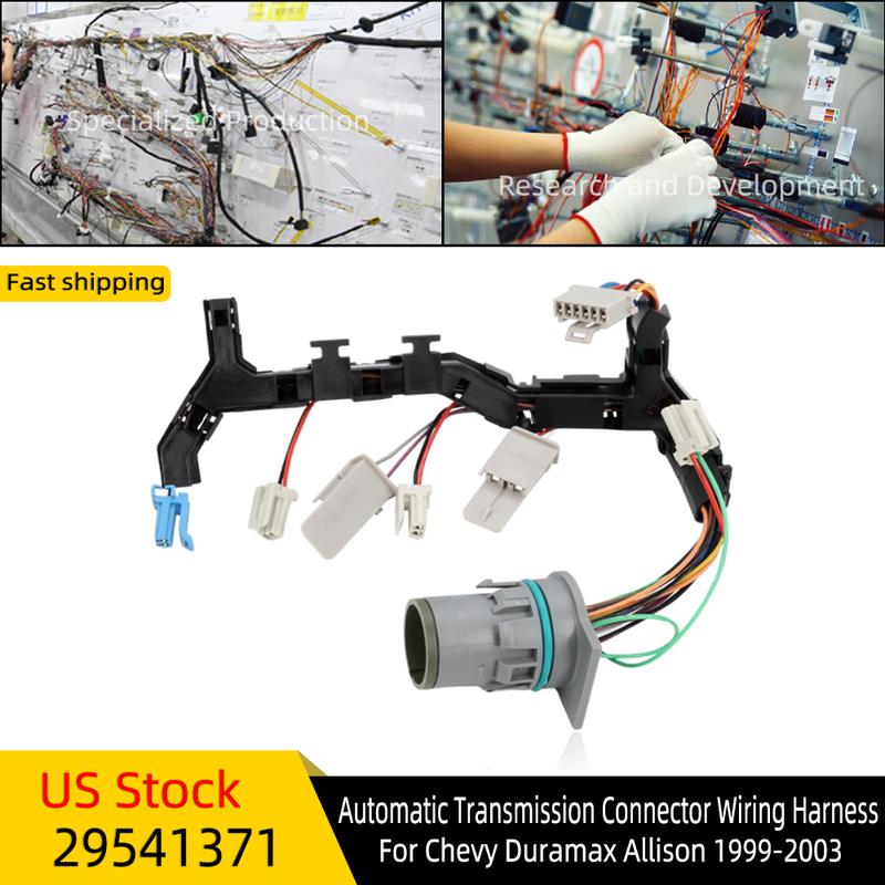29541371 350-0072 121446 Wiring Harness Transmission for Chevy GMC Duramax 1999-2003 Allison LCT1000 5 Speed 6 Solenoid Assembly