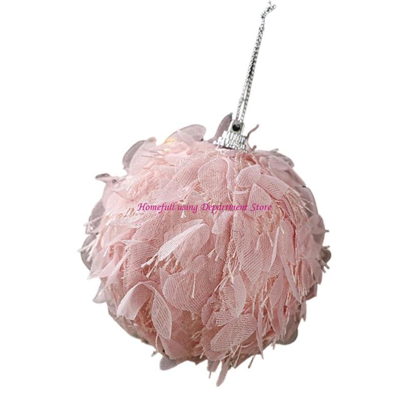 Portable Floral Christmas Ball Ornament Foam Materials For Seasonal Celebration