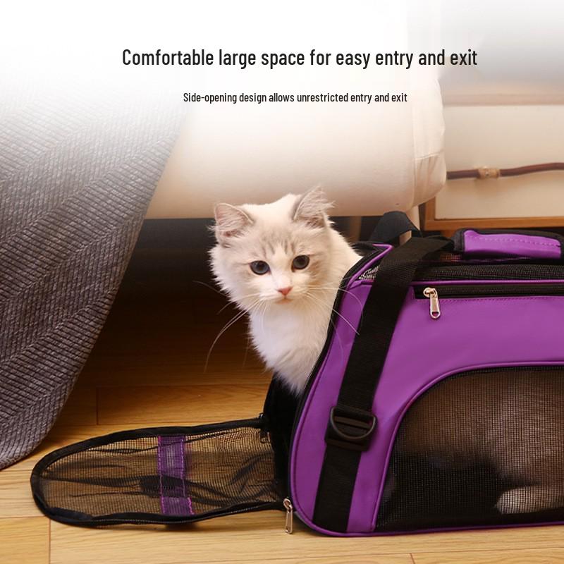 Breathable Multifunctional Cat Travel Bag - Airline Approved