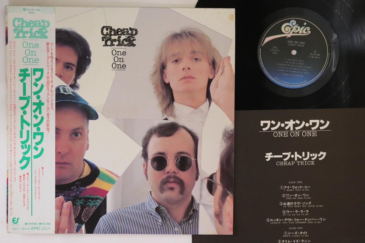 

LP Record CHEAP TRICK - One On One 253P358 EPIC 1982 Japan Obi Rock
